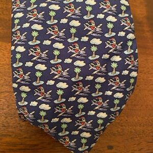 Vineyard vines silk Christmas neck tie